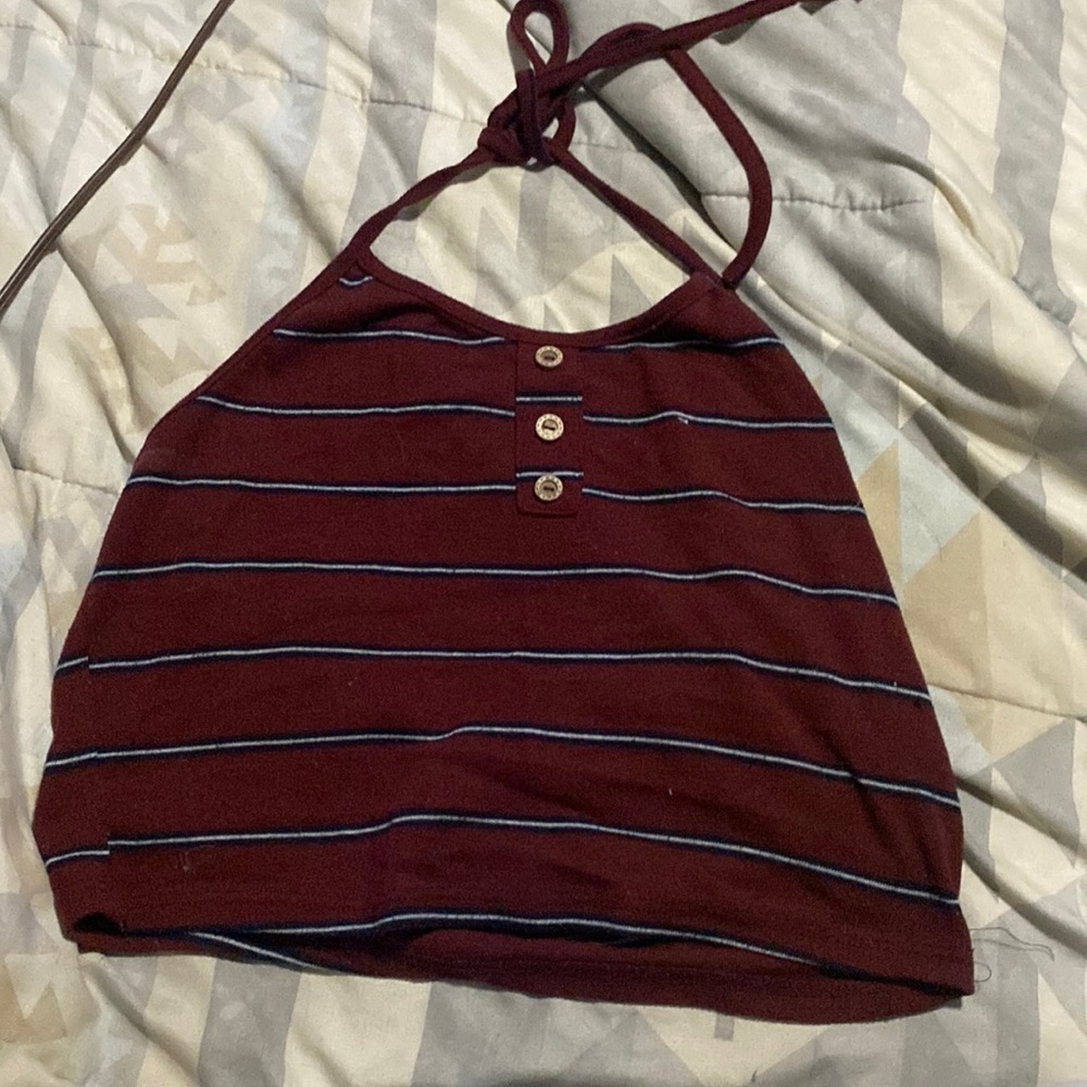 Tie in the back shirt